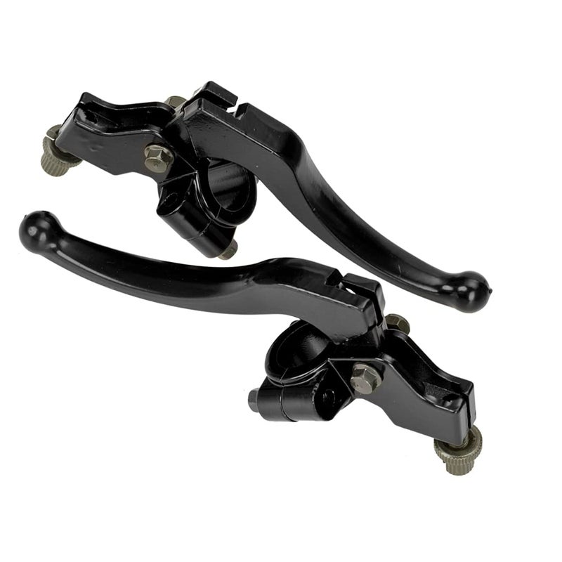 FVRITO 7/8"" 22mm Universal Clutch Brake Handle Levers Perch for CRF50 CRF70 CRF80 CRF100 CRF150 XR50 XR80 XR100 ATC 200m Pit Dirt Bike Motor Motocross Motorcycle Baja Mini Bike MB200 Left and Right - Image 2